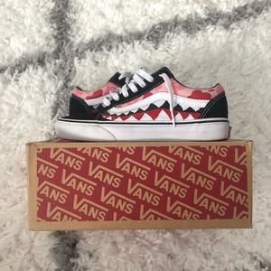 Custom pink bape vans